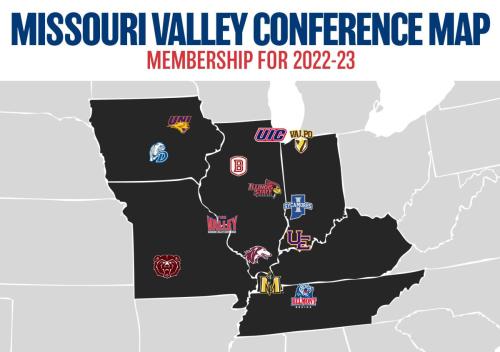 Missouri Valley Conference Map