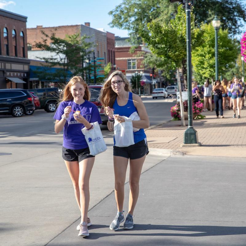 Biking the many bike trails in Cedar Falls and Waterloo