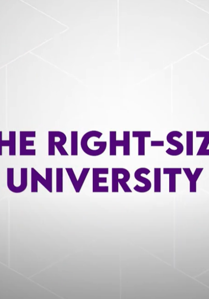 The Right-Size University