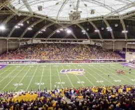 UNI Football in the UNI-Dome