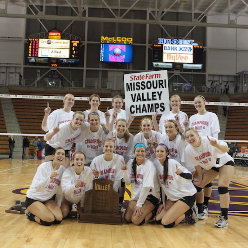 2010 MVC Regular Season & Tournament Champions