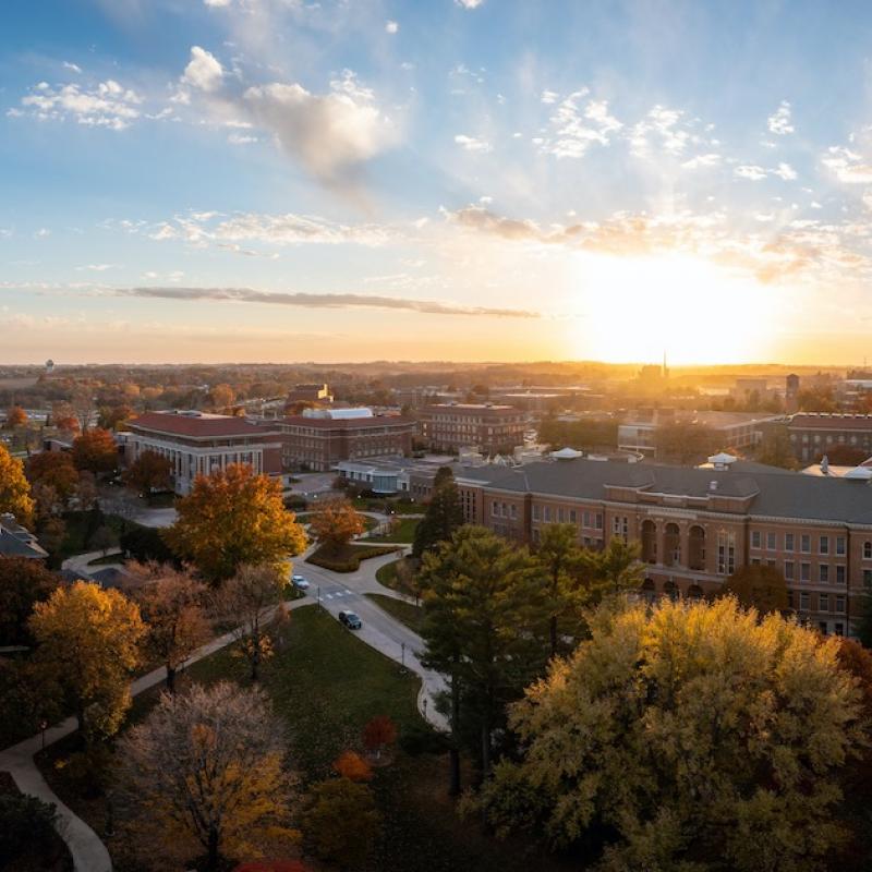 UNI at dusk