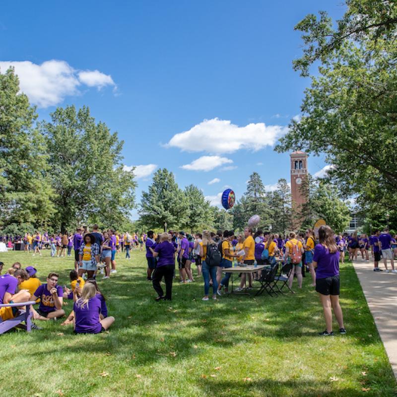 Weeks of Welcome celebration on campus